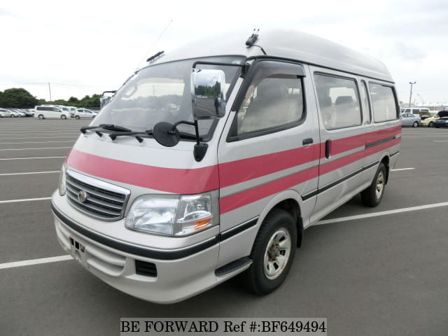 Used 2001 TOYOTA HIACE WAGON GRAND CABIN G E/KH-KZH120G for Sale BF649494 -  BE FORWARD