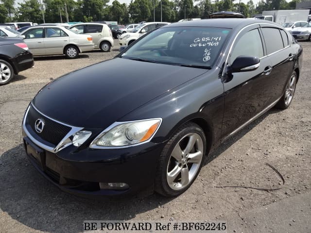 Used 08 Lexus Gs Gs350 Passionate Black Interior Dba Grs191 For Sale Bf Be Forward