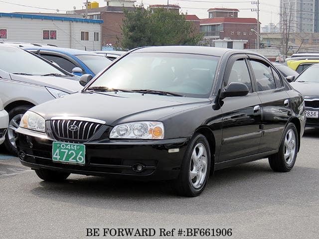 Used 2006 HYUNDAI AVANTE (ELANTRA) GOLD for Sale BF661906 - BE FORWARD