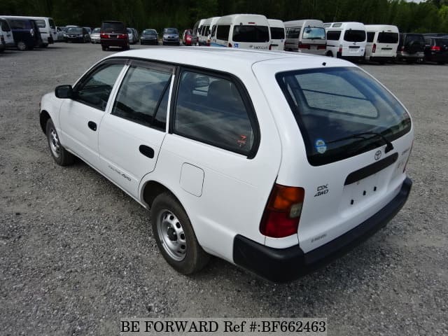 Used 1998 TOYOTA COROLLA VAN DX/GG-AE109V for Sale BF662463 - BE FORWARD