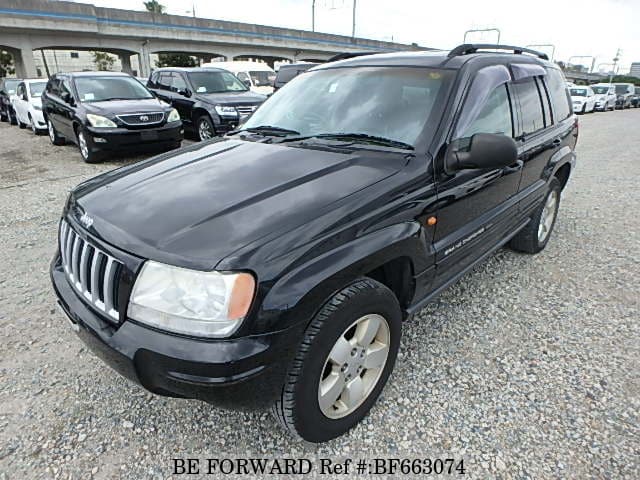 Used 2003 JEEP GRAND CHEROKEE LIMITED/GH-WJ40 for Sale BF663074