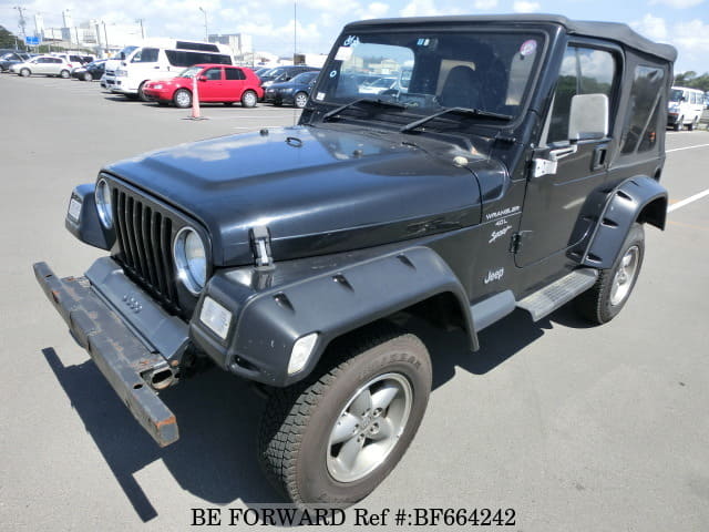 Used 2000 JEEP WRANGLER SPORTS SOFT TOP/GF-TJ40S for Sale BF664242 - BE  FORWARD