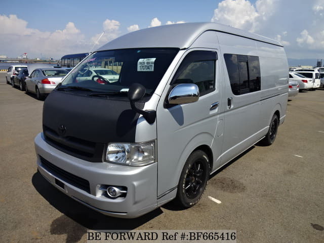 Used 2005 TOYOTA HIACE VAN SUPER LONG DXKRKDH220K for Sale BH837136  BE  FORWARD