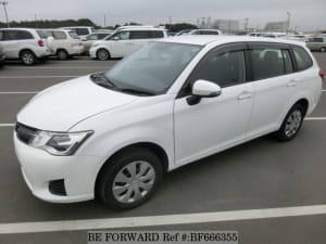 Used 2012 TOYOTA COROLLA FIELDER BF666355 for Sale