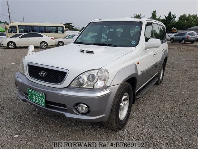 Used 2002 Hyundai Terracan Jx250 For Bf669192 Be Forward Used 2002 Hyundai Terracan Bf669192 For
