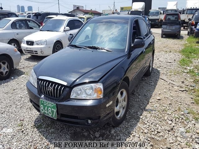 Used 2006 HYUNDAI AVANTE (ELANTRA) XD GOLD for Sale BF670740 - BE FORWARD