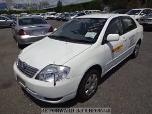 Used 2002 TOYOTA COROLLA SEDAN BF665743 for Sale