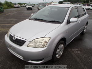 Used 2002 TOYOTA COROLLA RUNX BF669175 for Sale