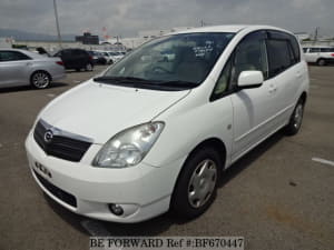 Used 2003 TOYOTA COROLLA SPACIO BF670447 for Sale