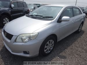 Used 2007 TOYOTA COROLLA AXIO BF671129 for Sale