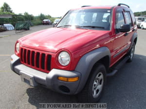 Used 2002 JEEP CHEROKEE BF671445 for Sale