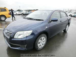 Used 2008 TOYOTA COROLLA AXIO BF672601 for Sale