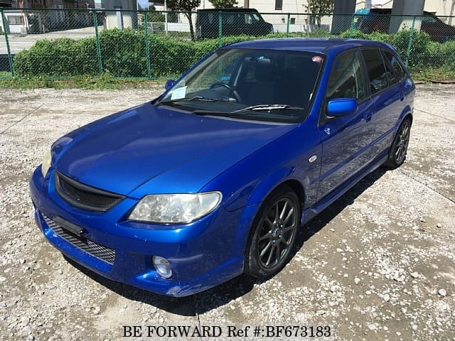 Used 2002 MAZDA FAMILIA S-WAGON SPORT 20/GF-BJFW for Sale BF673183