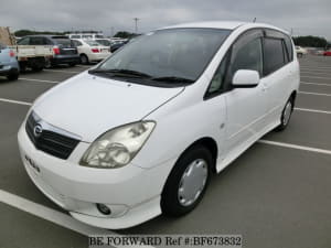 Used 2002 TOYOTA COROLLA SPACIO BF673832 for Sale