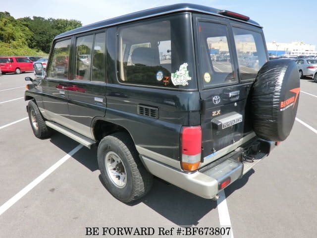 Used 1999 TOYOTA LAND CRUISER ZX LONG/KC-HZJ77HV for Sale BF673807