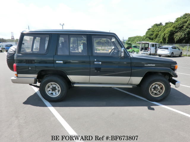 Used 1999 TOYOTA LAND CRUISER ZX LONG/KC-HZJ77HV for Sale BF673807