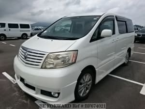 Used 2002 TOYOTA ALPHARD BF674021 for Sale