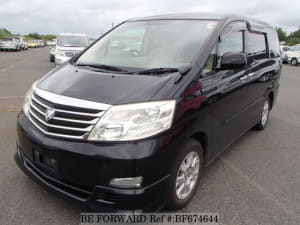 Used 2007 TOYOTA ALPHARD BF674644 for Sale