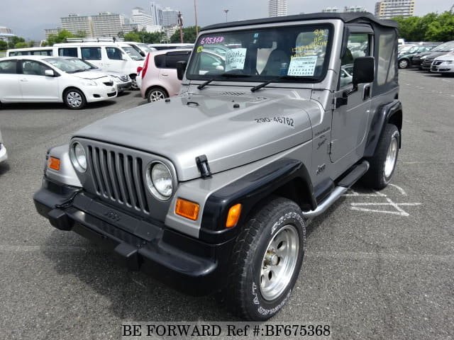 Used 2000 JEEP WRANGLER SAHARA/GF-TJ40S for Sale BF675368 - BE FORWARD