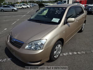 Used 2002 TOYOTA COROLLA RUNX BF676591 for Sale