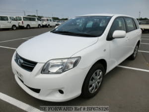 Used 2010 TOYOTA COROLLA FIELDER BF678326 for Sale