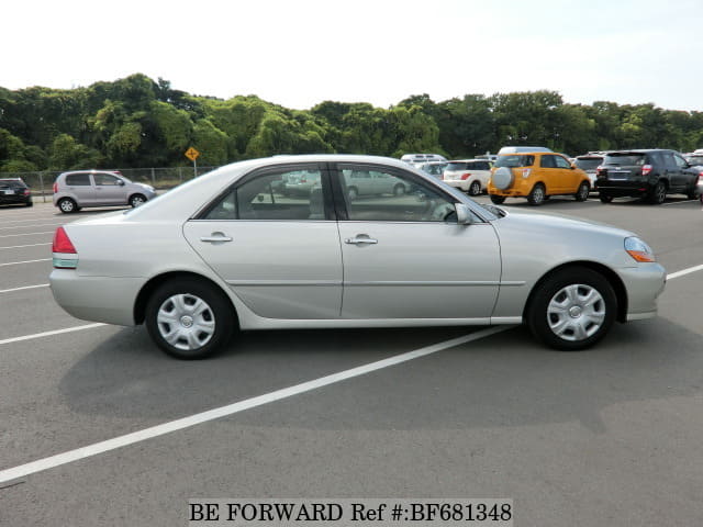 Used 2004 TOYOTA MARK II GRANDE/TA-GX110 for Sale BF681348 - BE