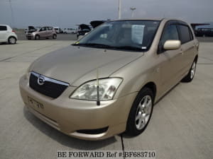 Used 2002 TOYOTA COROLLA RUNX BF683710 for Sale