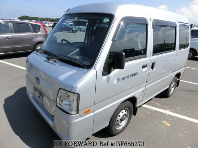 Used 2010 SUBARU SAMBAR TRANSPORTER/EBD-TV2 for Sale BF685273 - BE