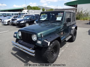 Used 2000 JEEP WRANGLER BF686793 for Sale