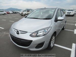 Used 2012 MAZDA DEMIO BF686943 for Sale