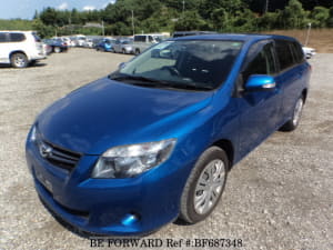 Used 2009 TOYOTA COROLLA FIELDER BF687348 for Sale