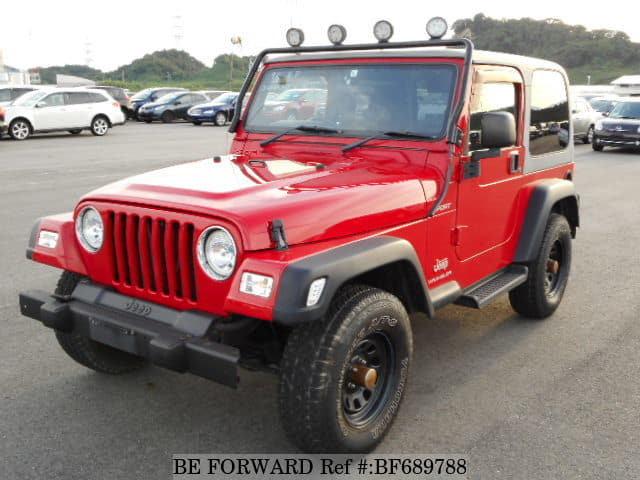 Used 2003 JEEP WRANGLER SPORTS/GH-TJ40S for Sale BF689788 - BE FORWARD