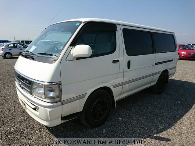 Used 2002 Toyota Hiace Van Super Gl Ge Rzh112v For Sale Bf694470 Be Forward