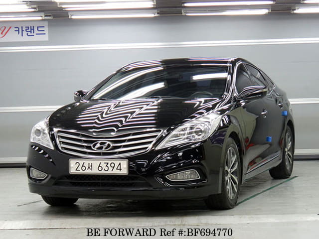 Used 2012 HYUNDAI GRANDEUR HG240 for Sale BF694770 - BE FORWARD