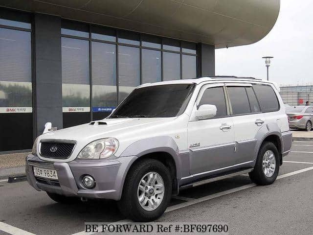 Used 2003 HYUNDAI TERRACAN JX290 for Sale BF697690 - BE FORWARD