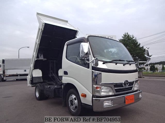 Used 2010 TOYOTA DYNA  TRUCK  DUMP  BKG XZU554D for Sale 