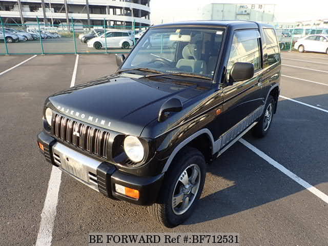 подержанные 1998 Mitsubishi Pajero Mini Duke E H51a на продажу