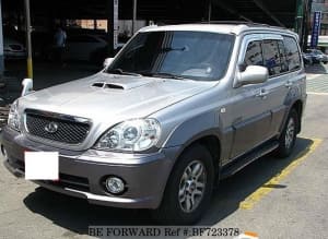 Used 2004 HYUNDAI TERRACAN BF723378 for Sale