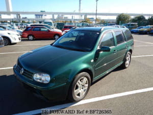 Used 2002 VOLKSWAGEN GOLF WAGON BF726365 for Sale