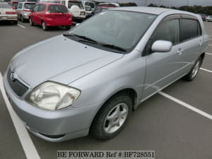 Used 2001 TOYOTA COROLLA RUNX BF728551 for Sale