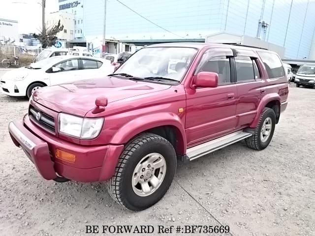 Used 1996 TOYOTA HILUX SURF SSR-X/E-RZN185W for Sale BF735669 - BE