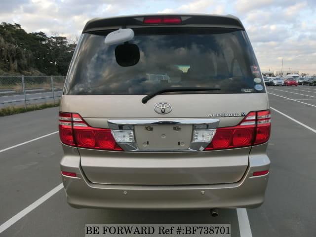 Used 2005 TOYOTA ALPHARD V AX L EDITION/DBA-ANH10W for Sale BF738701 BE  FORWARD