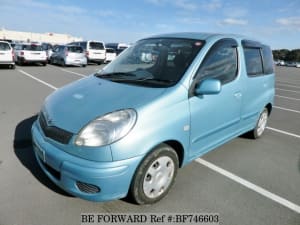 Used 2002 TOYOTA FUN CARGO BF746603 for Sale