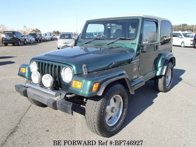 2000 JEEP WRANGLER SAHARA/GF-TJ40H BF746927 usados en venta - BE FORWARD