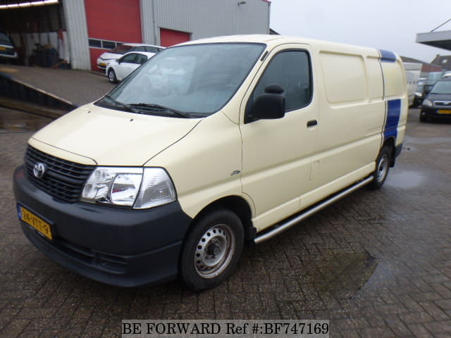 Used 2008 Toyota Hiace Van For Bf747169 Be Forward About This 2008 Toyota Hiace Van Price 14 614