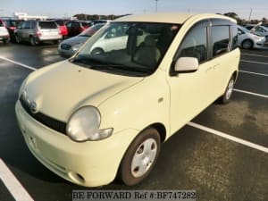 Used 2003 TOYOTA SIENTA BF747282 for Sale