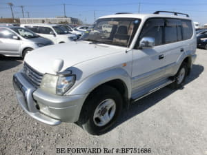 Used 2002 TOYOTA LAND CRUISER PRADO BF751686 for Sale