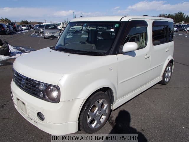 Подержанные 2005 NISSAN CUBE CUBIC 15M PREMIUM INTERIOR/DBA-YGZ11.