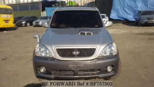 Used 2003 HYUNDAI TERRACAN BF757502 for Sale