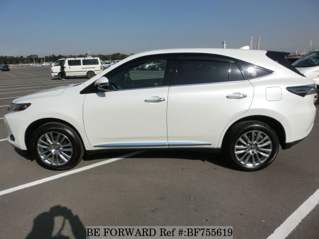 Used 16 Toyota Harrier Premium Advanced Package Dba Zsu60w For Sale Bf Be Forward